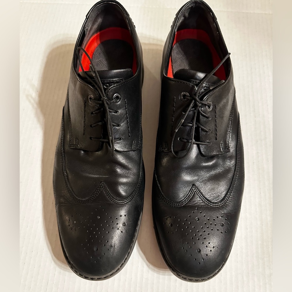 Rockport Black Leather Men's Dress Shoes sz 13